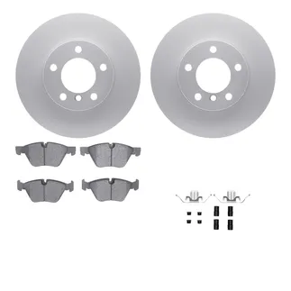 R1 Concepts WDUH1-31201 Carbon Series Brake Rotors W/ 5000 Oep Brake Pads & Hdw